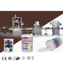 Auto milk powder filling machine production line